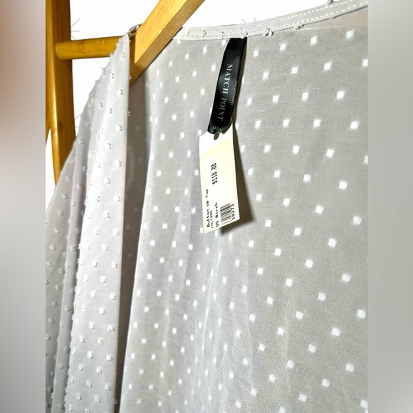 Match Point NWT Sheer Open Front Cardigan - Picture 3 of 3